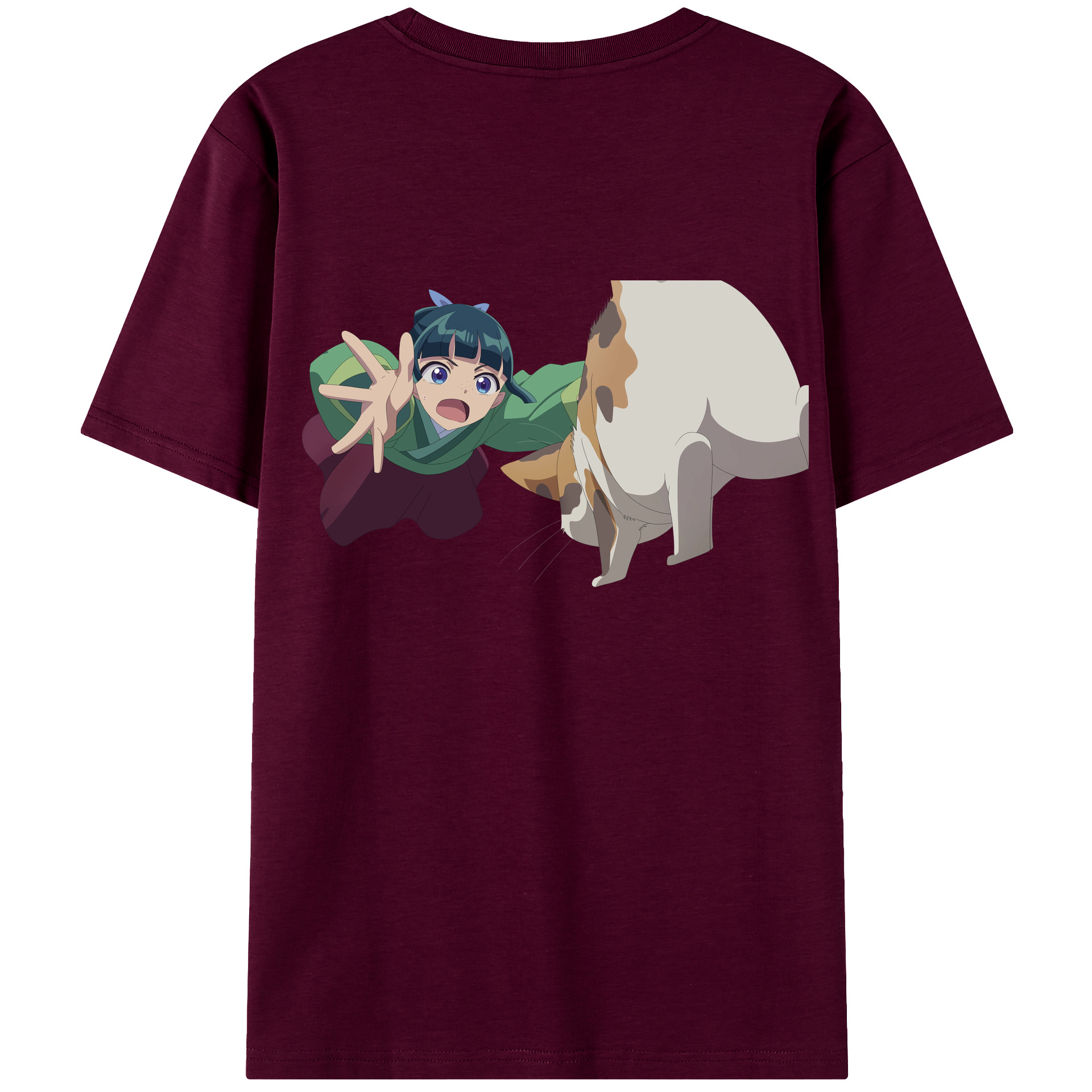 （画像用） 薬屋のひとりごと The Apothecary Diaries レディース半袖Tシャツ(バックプリント)